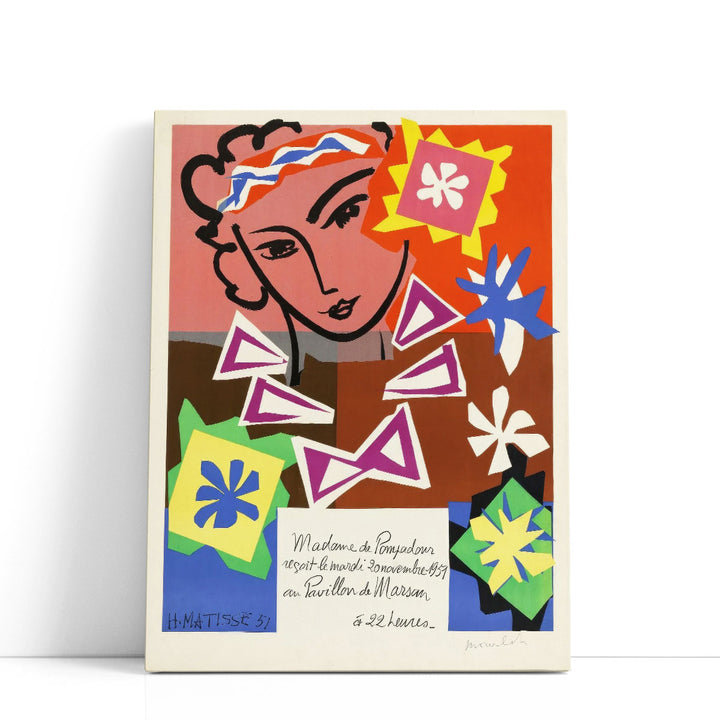 Madame de Pompadour - Canvas Print Wall Art