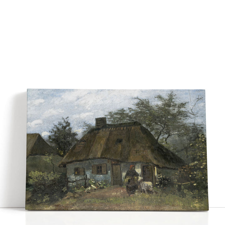 Farmhouse in Nuenen, 1885 - Canvas Print Wall Art