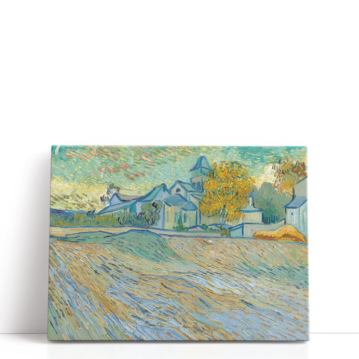 Vue de l’asile et de la Chapelle Saint-Paul de Mausole, Saint-Rémy, 1889 - Canvas Print Wall Art