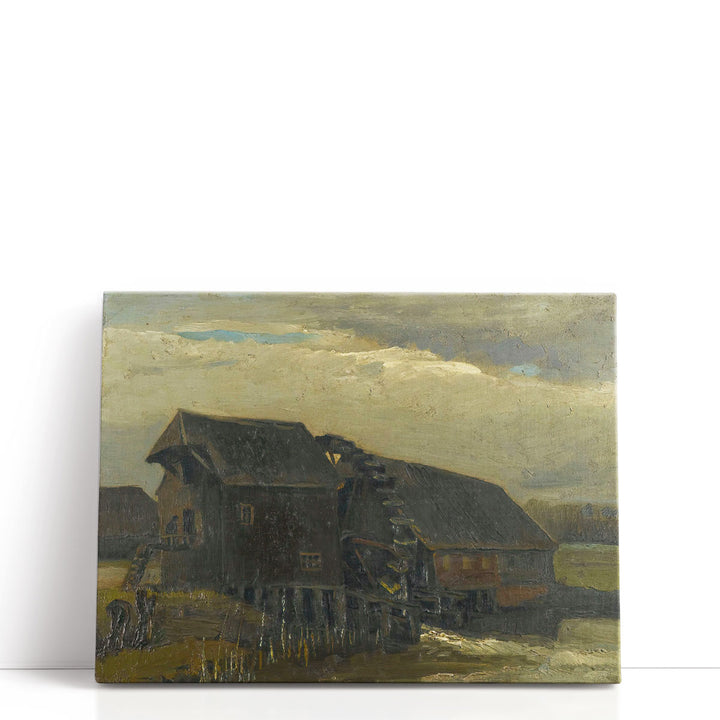 Water Mill At Opwetten, 1884 - Canvas Print Wall Art