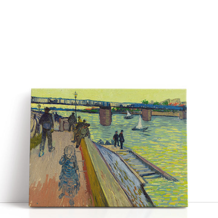 Le pont de Trinquetaille, 1888 - Canvas Print Wall Art