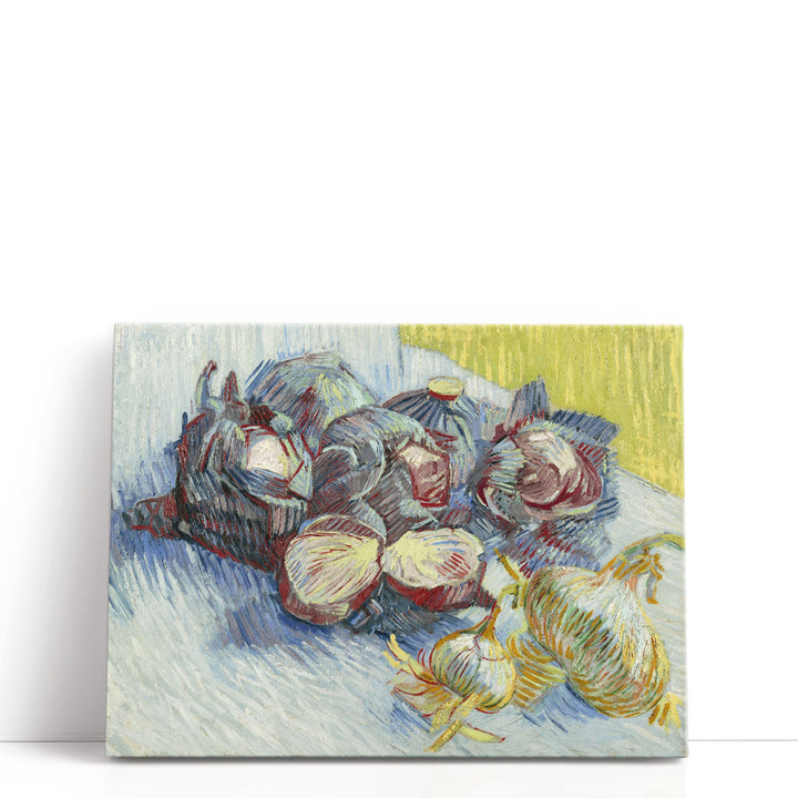 Red Cabbages and Onions, 1887 - Canvas Print Wall Art