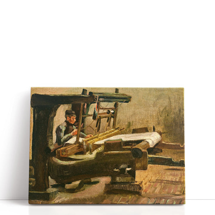 Wever naar rechts gekeerd, Weaver Facing Right, 1884 - Canvas Print Wall Art
