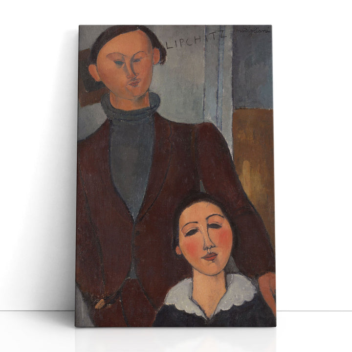 Jacques and Berthe Lipchitz - Canvas Print Wall Art