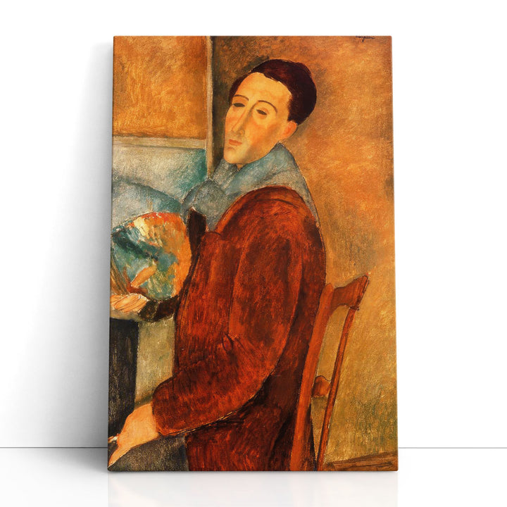 Self Portrait Amedeo Modigliani - Canvas Print Wall Art