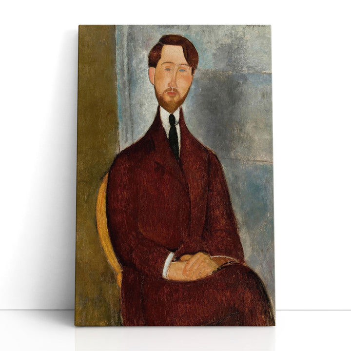 Portrait of Leopold Zborowski - Canvas Print Wall Art