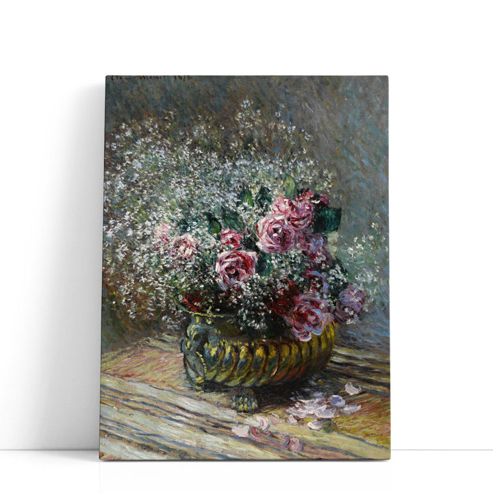 Roses et Brouillard, 1878 - Canvas Print Wall Art