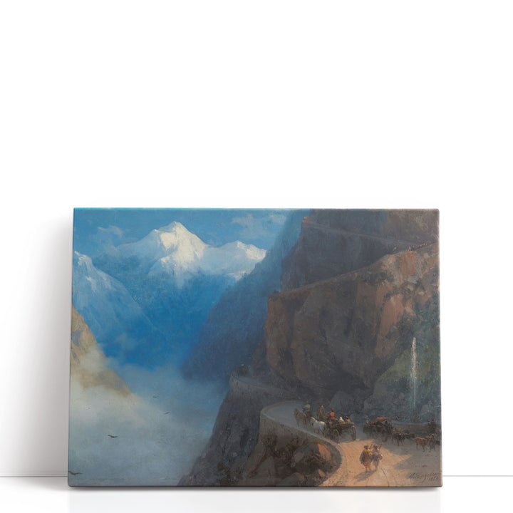 From Mleta to Gudauri, 1868 - Canvas Print Wall Art