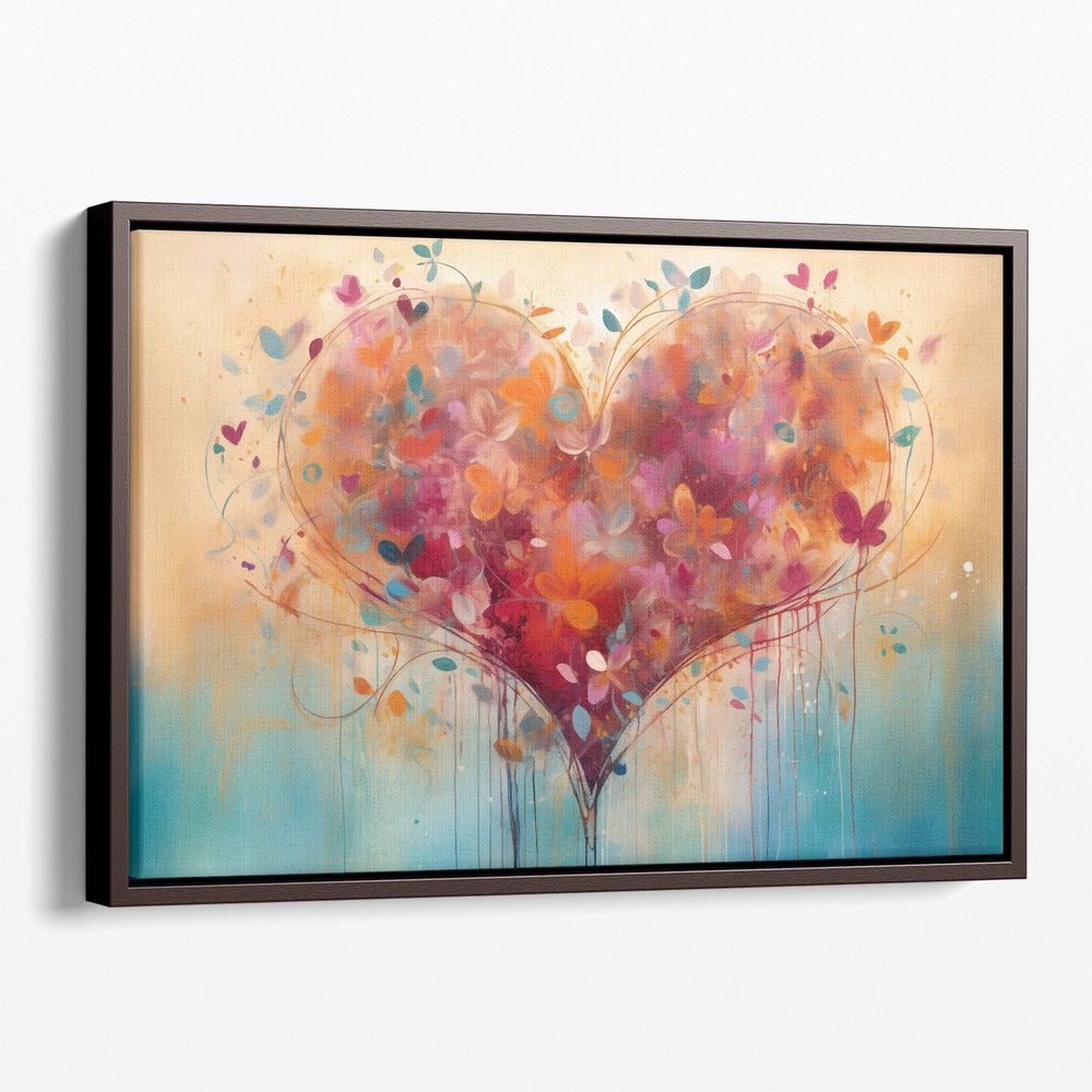 Authentic Love Whimsy - Canvas Print Wall Art