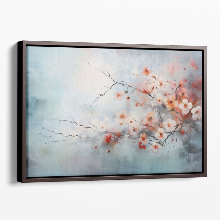 Misty Blooms 2 - Canvas Print Wall Art