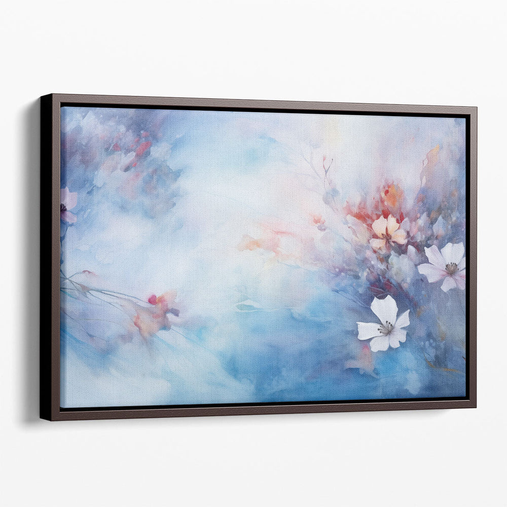 Misty Blooms 4 - Canvas Print Wall Art