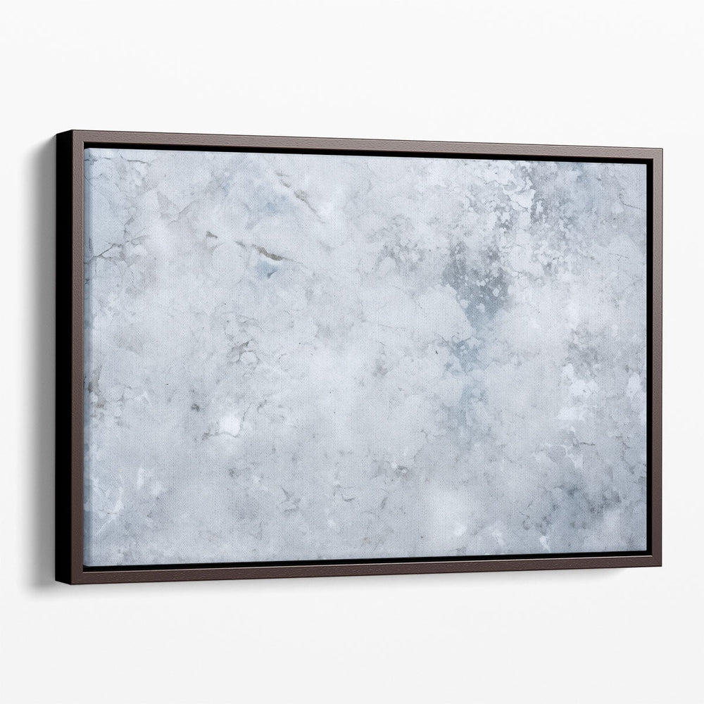 Glacial Opaline Frost - Canvas Print Wall Art