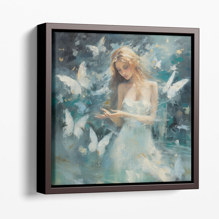 Energetic Angelic Flight - Canvas Print Wall Art