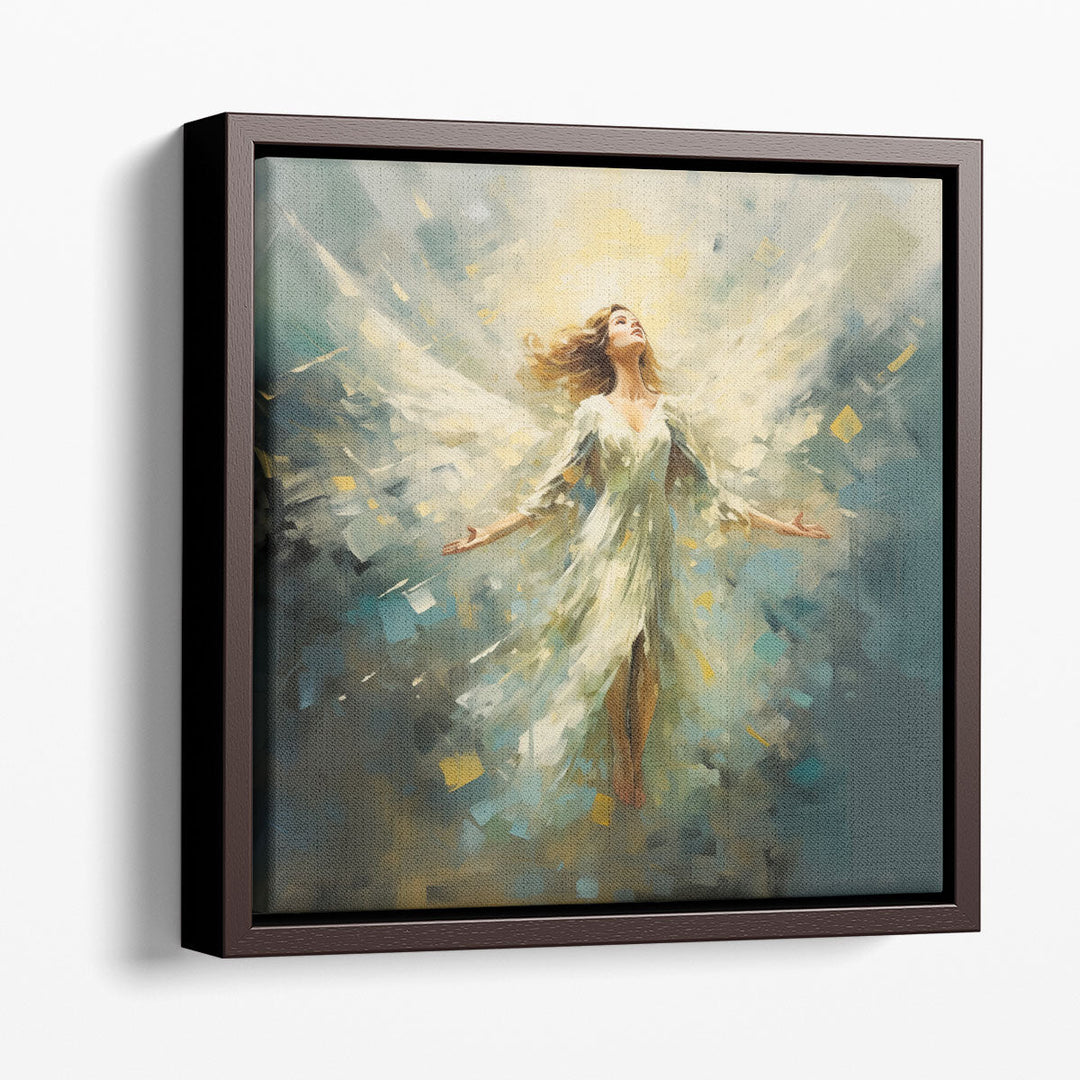 Faithful Brushstrokes in the Sky - Canvas Print Wall Art