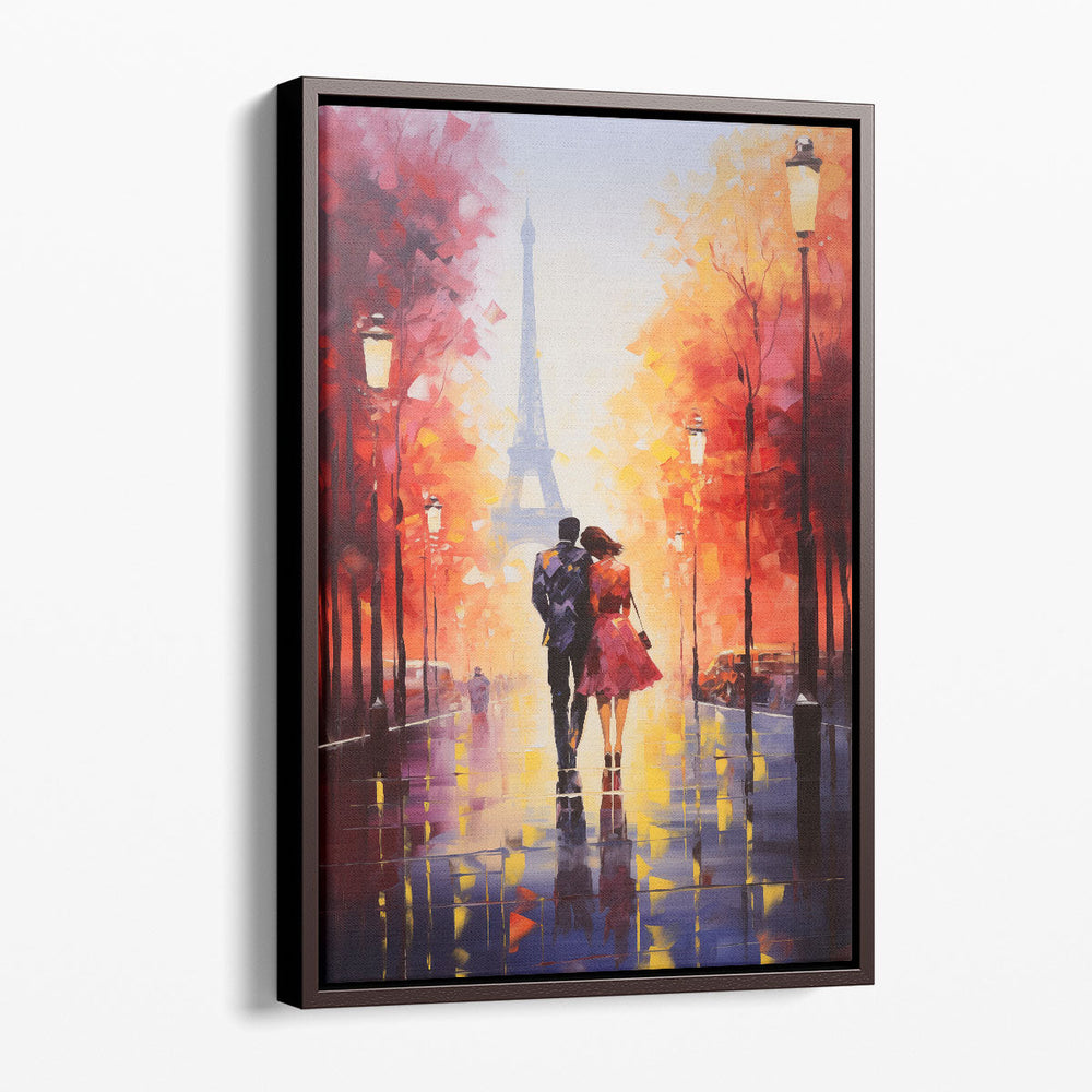 Our Paris Memories - Canvas Print Wall Art