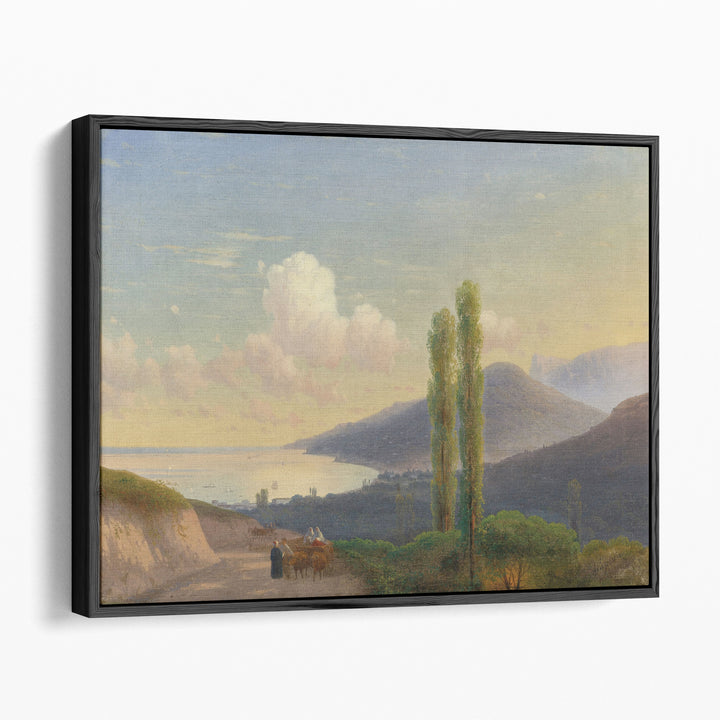 The Road to Gurzuf, Crimea - Canvas Print Wall Art