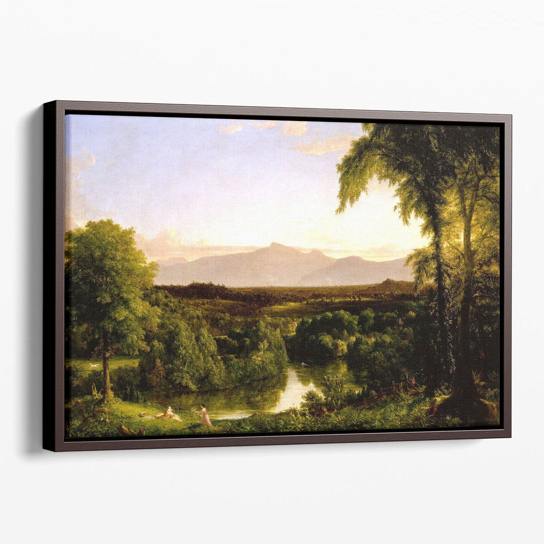 View on the Catskill, Early Autumn - Canvas Print Wall Art