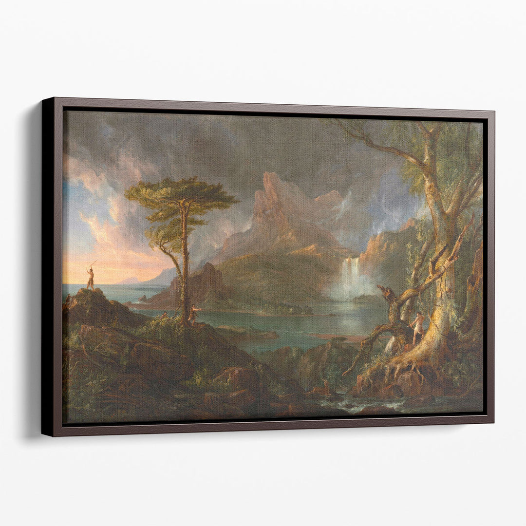 A Wild Scene - Canvas Print Wall Art