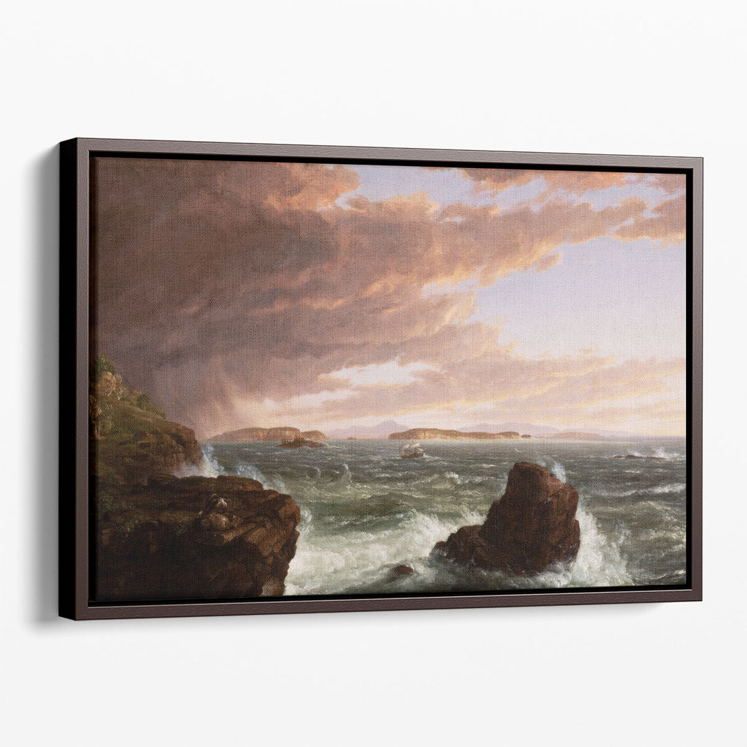 Views Across Frenchman’s Bay from Mt. Desert Island, After a Squall - Canvas Print Wall Art