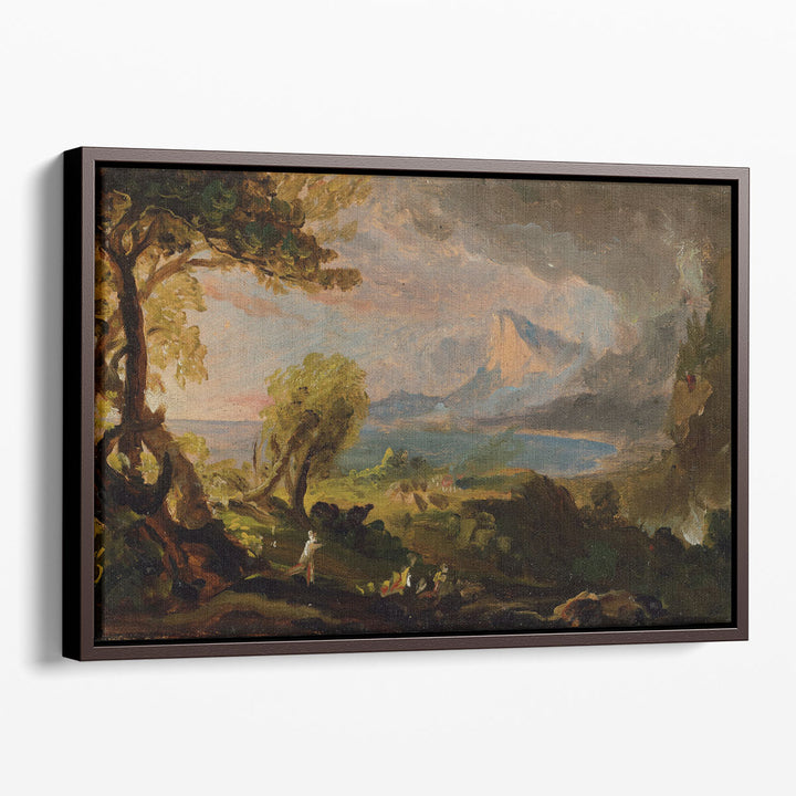 The Course of Empire, The Savage State - Canvas Print Wall Art