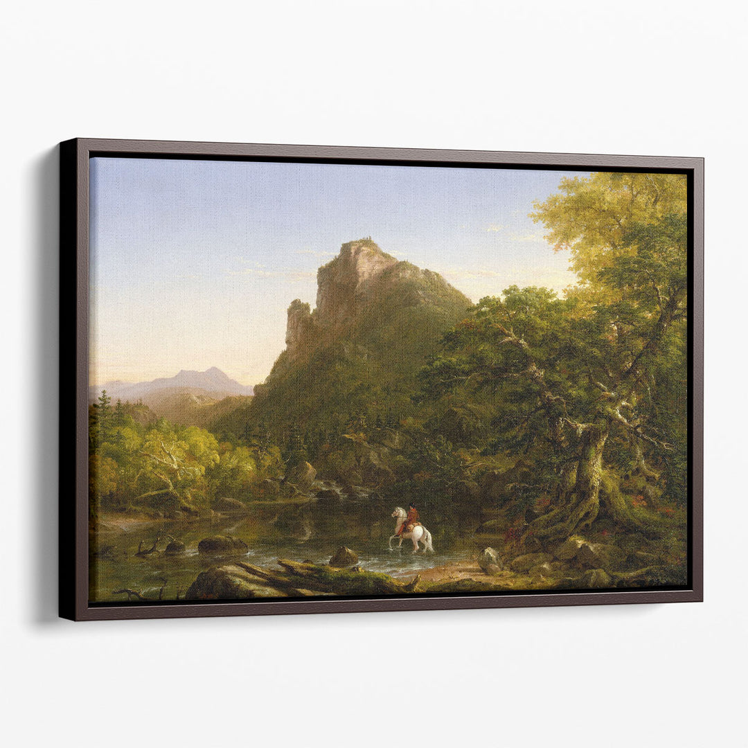 The Mountain Ford, 1846 - Canvas Print Wall Art