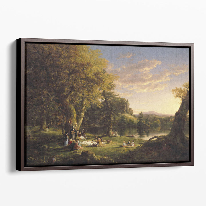 The Pic Nic - Canvas Print Wall Art
