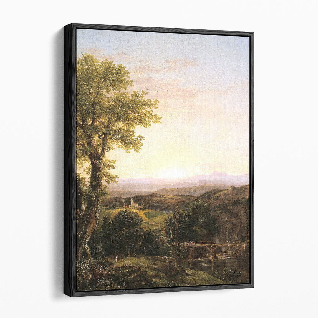 New England Scenery, 1839 - Canvas Print Wall Art