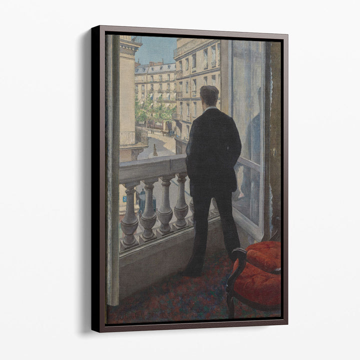 Young Man at His Window - Canvas Print Wall Art