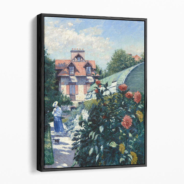 Dahlias, Garden at Petit Gennevilliers, 1893 - Canvas Print Wall Art