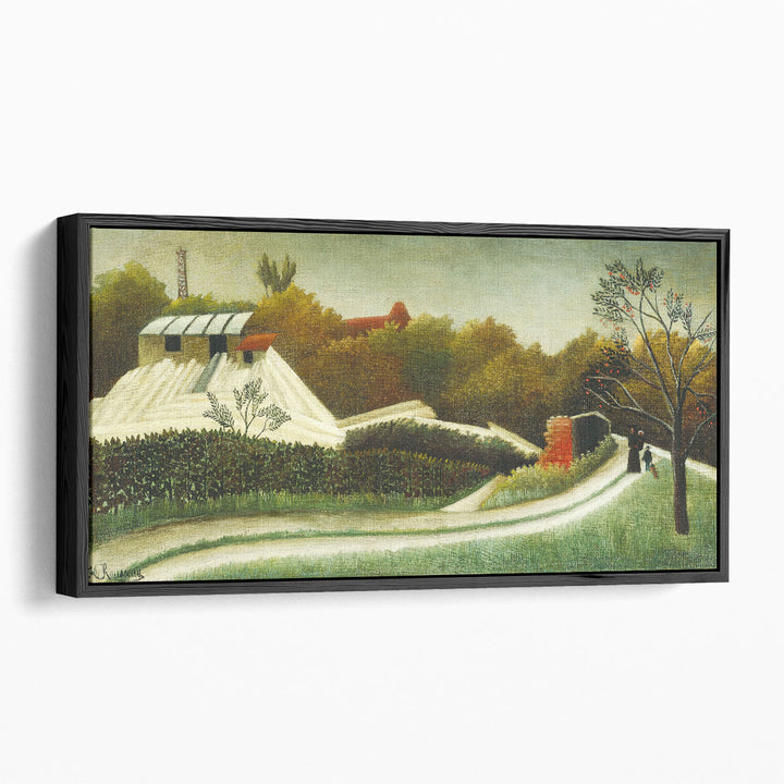 Sawmill, Outskirts of Paris - Canvas Print Wall Art