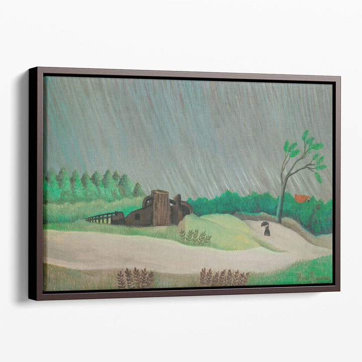 Un Matin De Pluie - Canvas Print Wall Art