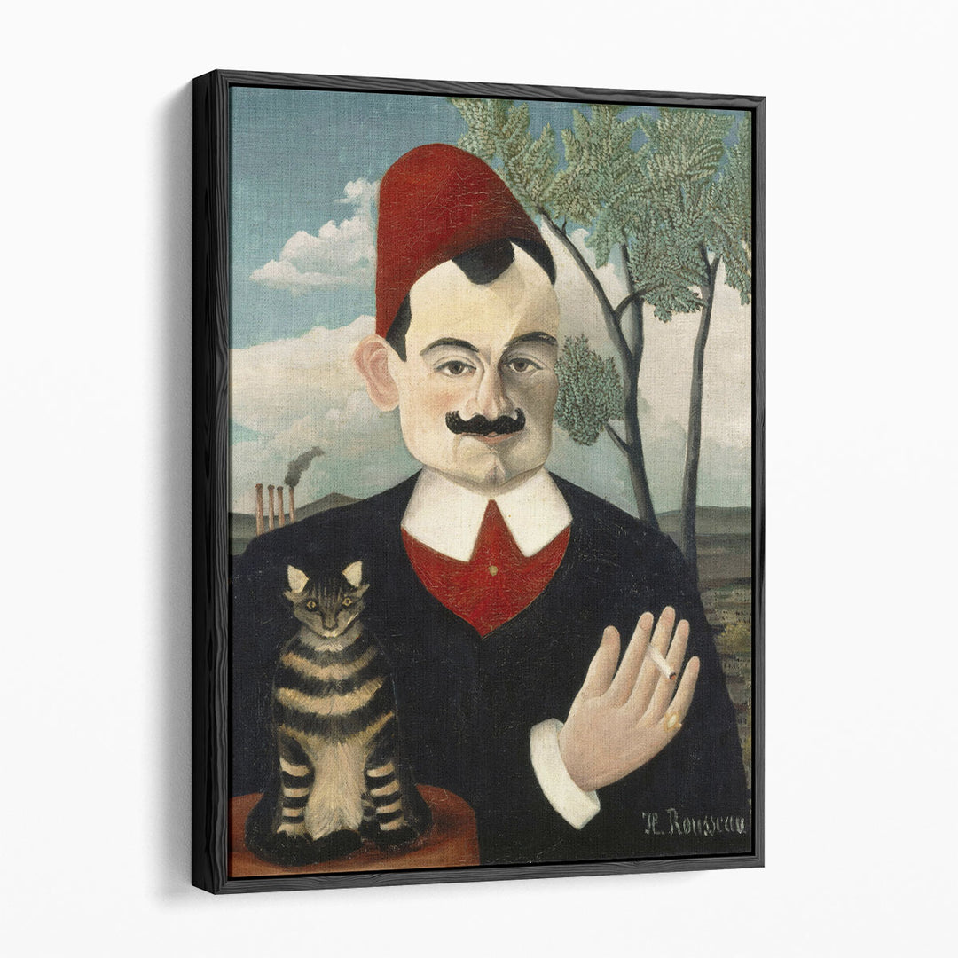 Portrait of Mr. X - Canvas Print Wall Art