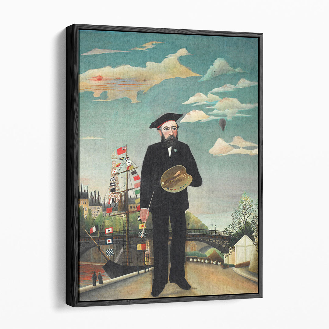 Myself Portrait Landscape - Canvas Print Wall Art
