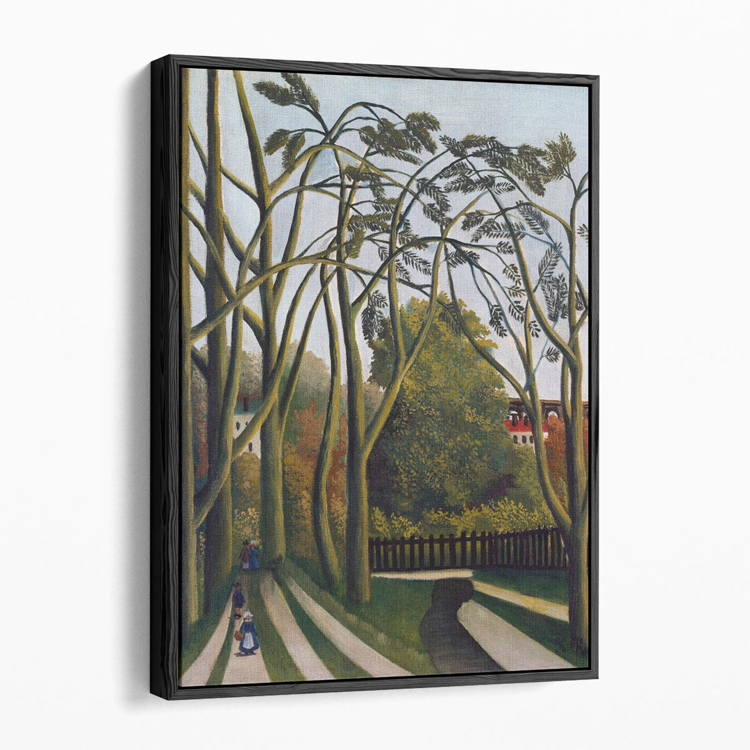 The Banks of the Bievre near Bicetre - Canvas Print Wall Art