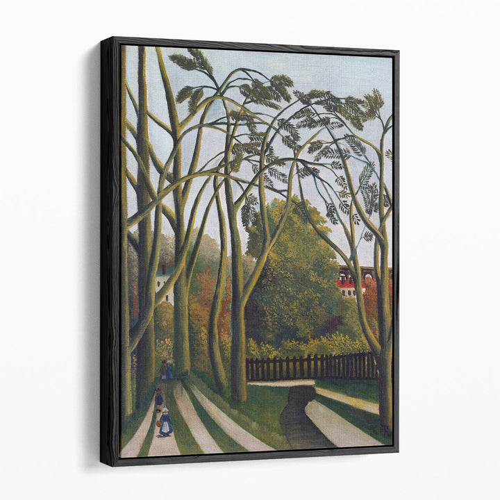 The Banks of the Bievre near Bicetre - Canvas Print Wall Art