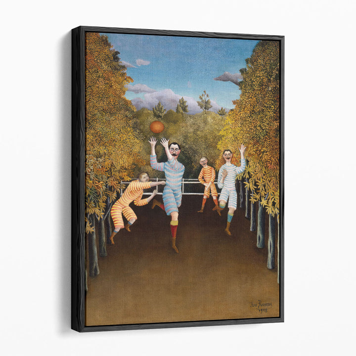The Football Players - Canvas Print Wall Art