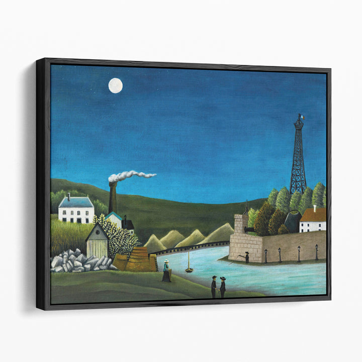 La Seine a Suresnes - Canvas Print Wall Art