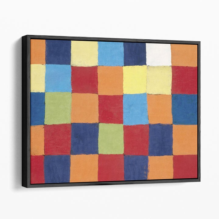 Qu 1, Color Chart - Canvas Print Wall Art
