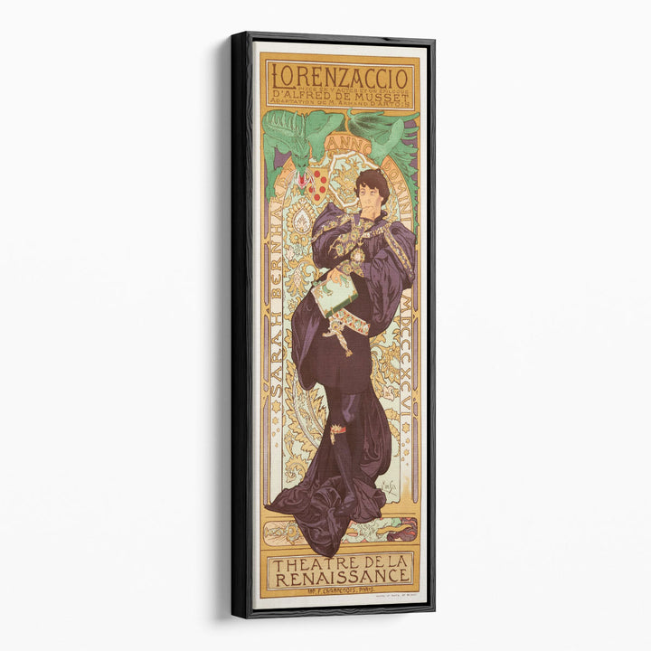 Lorenzaccio, Sarah Bernhardt - Canvas Print Wall Art