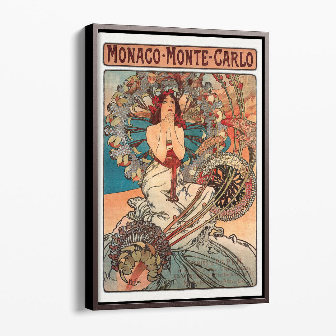 Monaco Monte Carlo - Canvas Print Wall Art