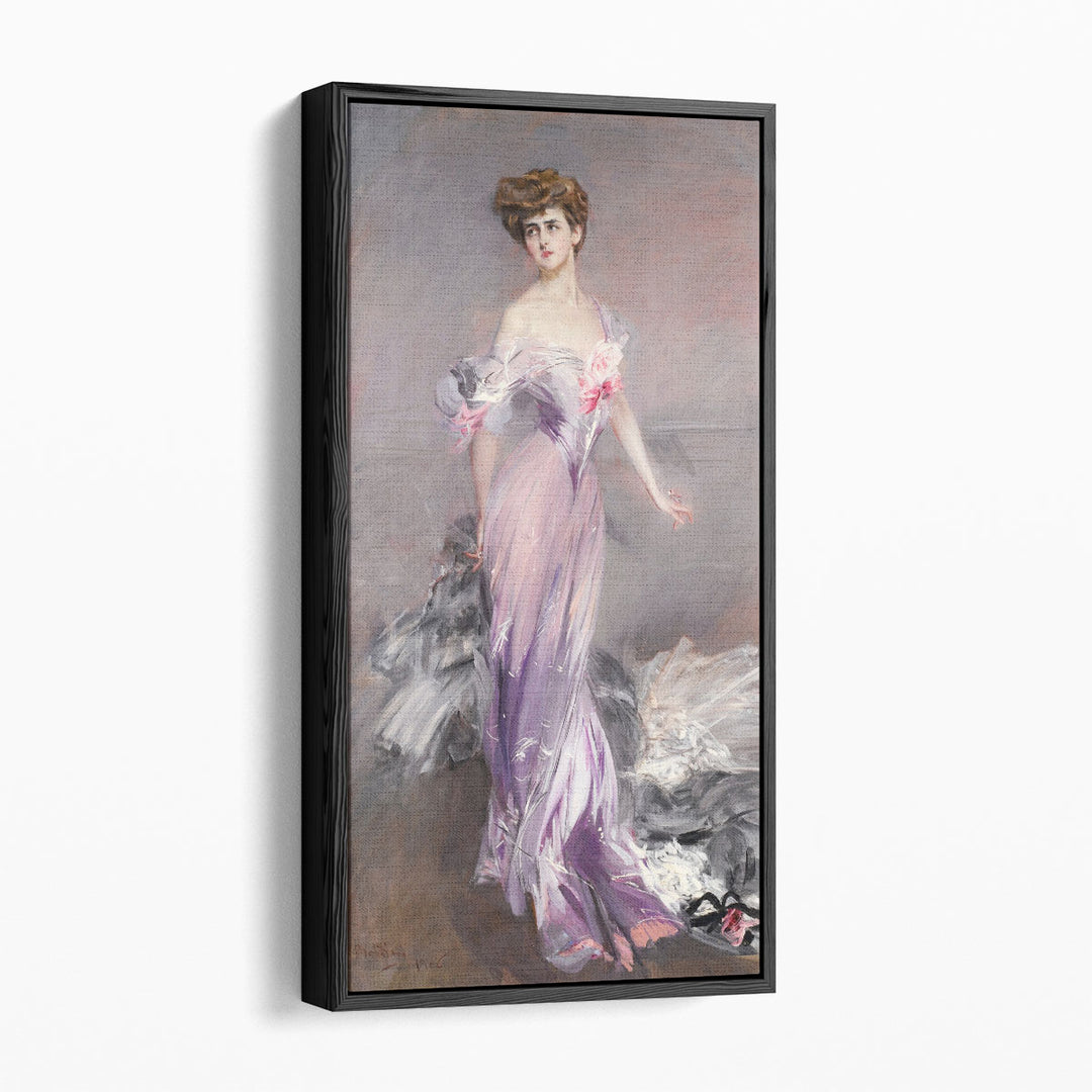 Portrait Of Mrs. Howard Johnston - Canvas Print Wall Art