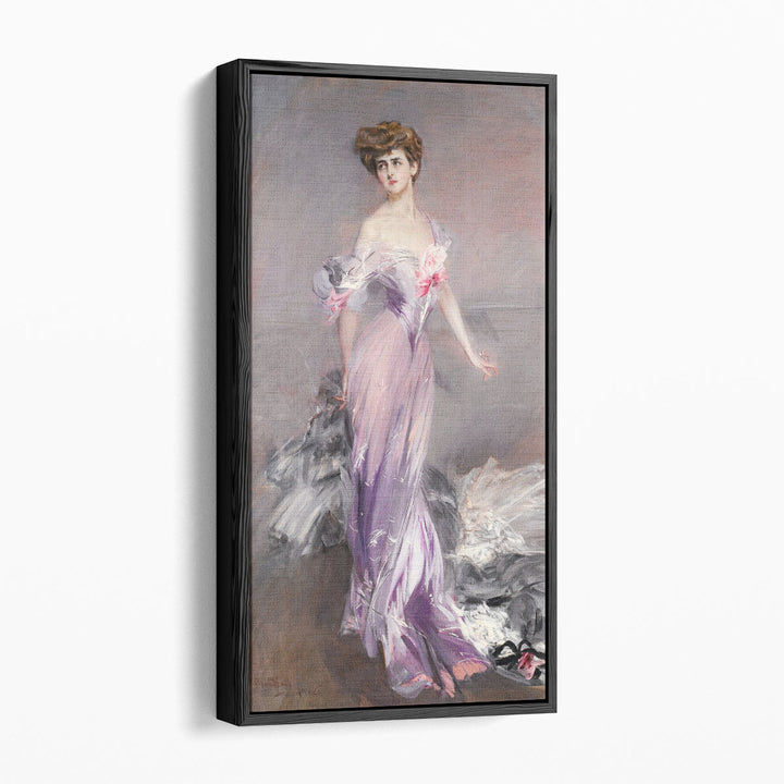 Portrait Of Mrs. Howard Johnston - Canvas Print Wall Art
