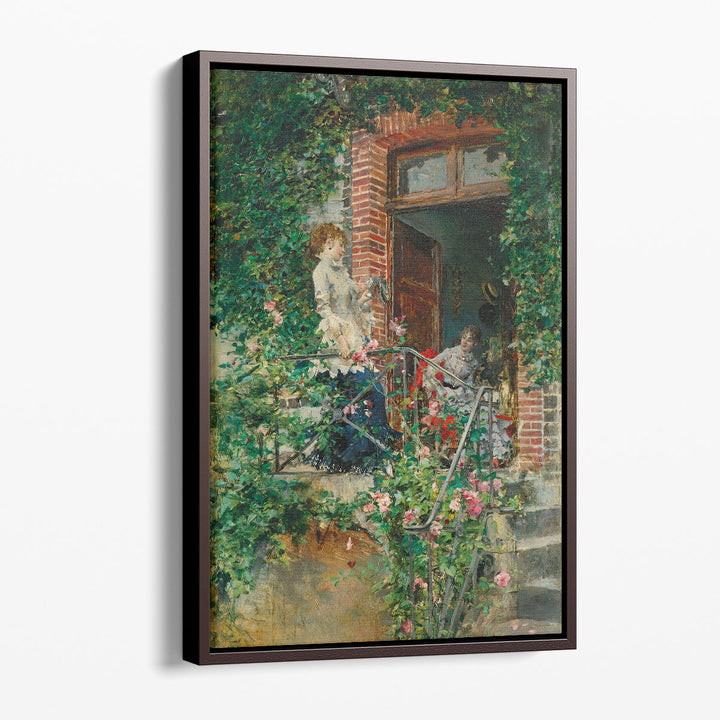 On the Terrace - Canvas Print Wall Art