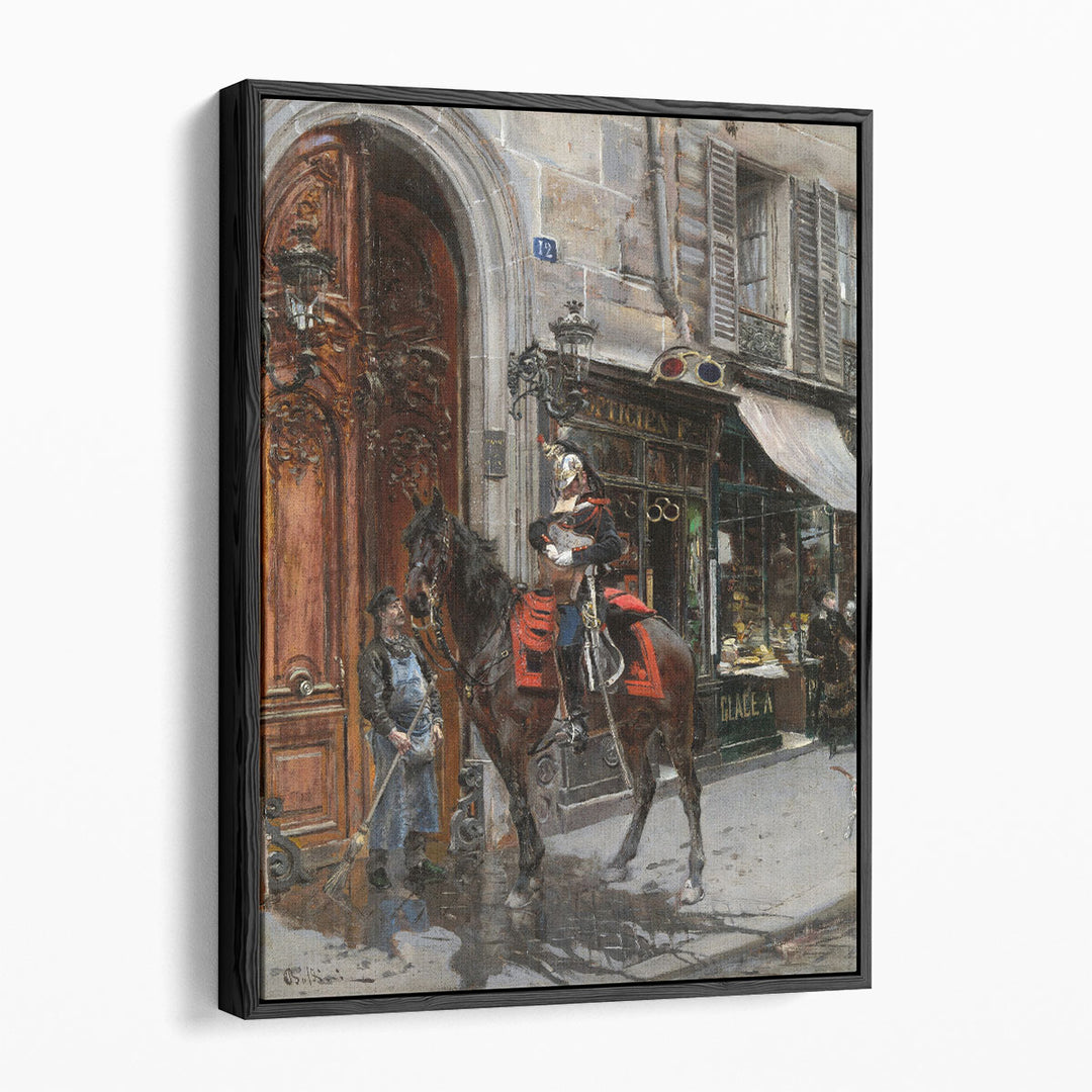 The Dispatch Bearer - Canvas Print Wall Art