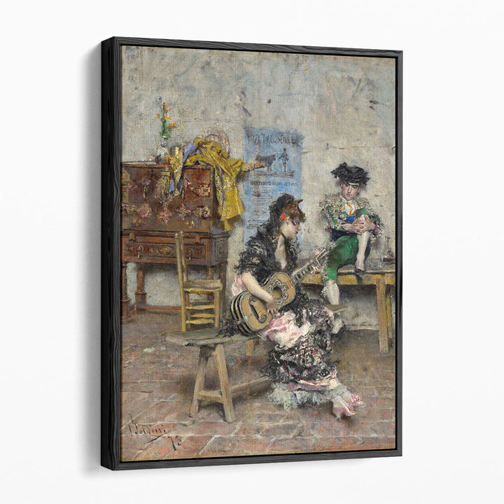 Guitar Player - Canvas Print Wall Art