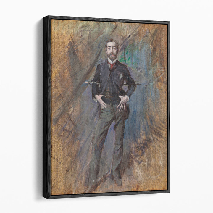 Portrait of John Singer Sargent - Canvas Print Wall Art