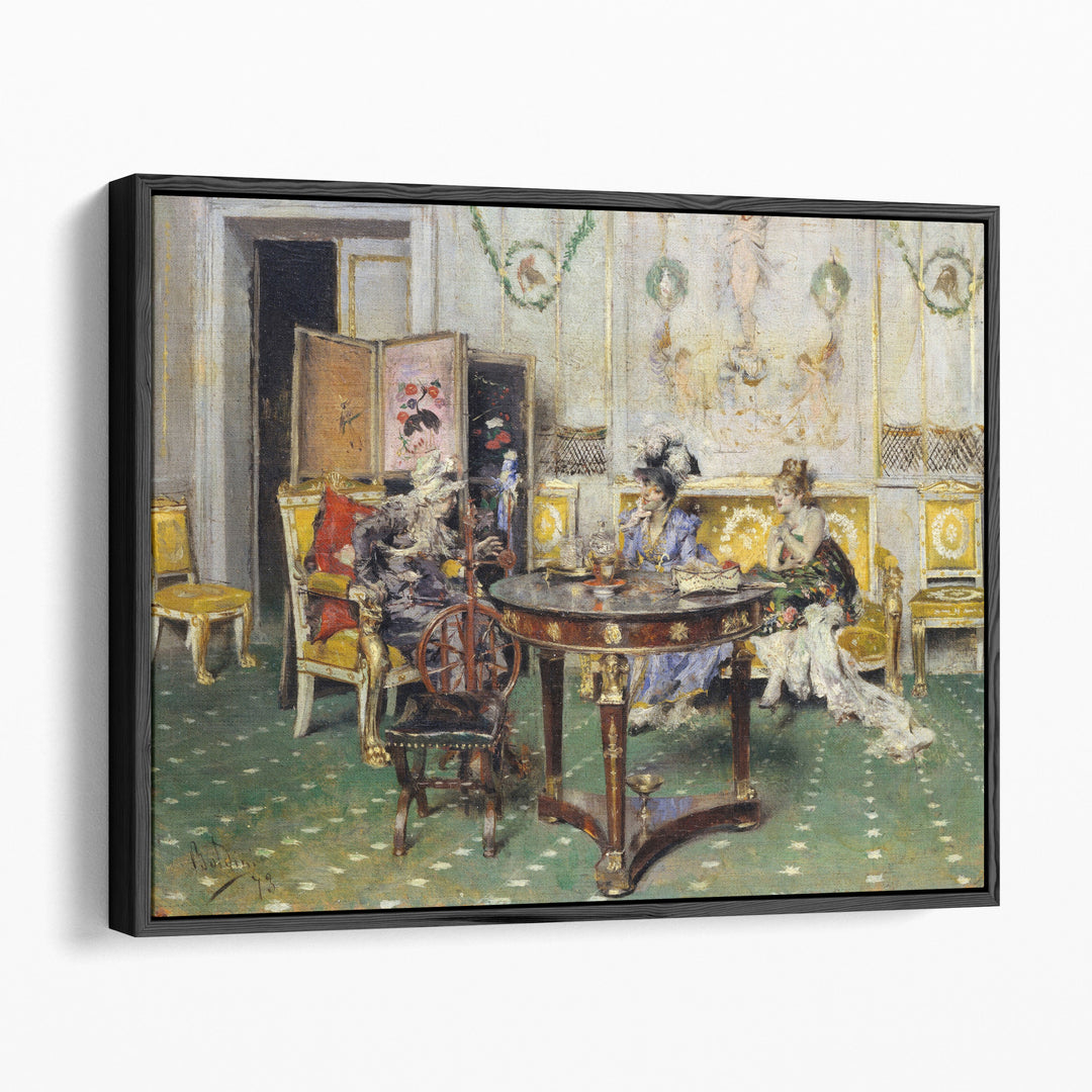 Gossip, 1873 - Canvas Print Wall Art