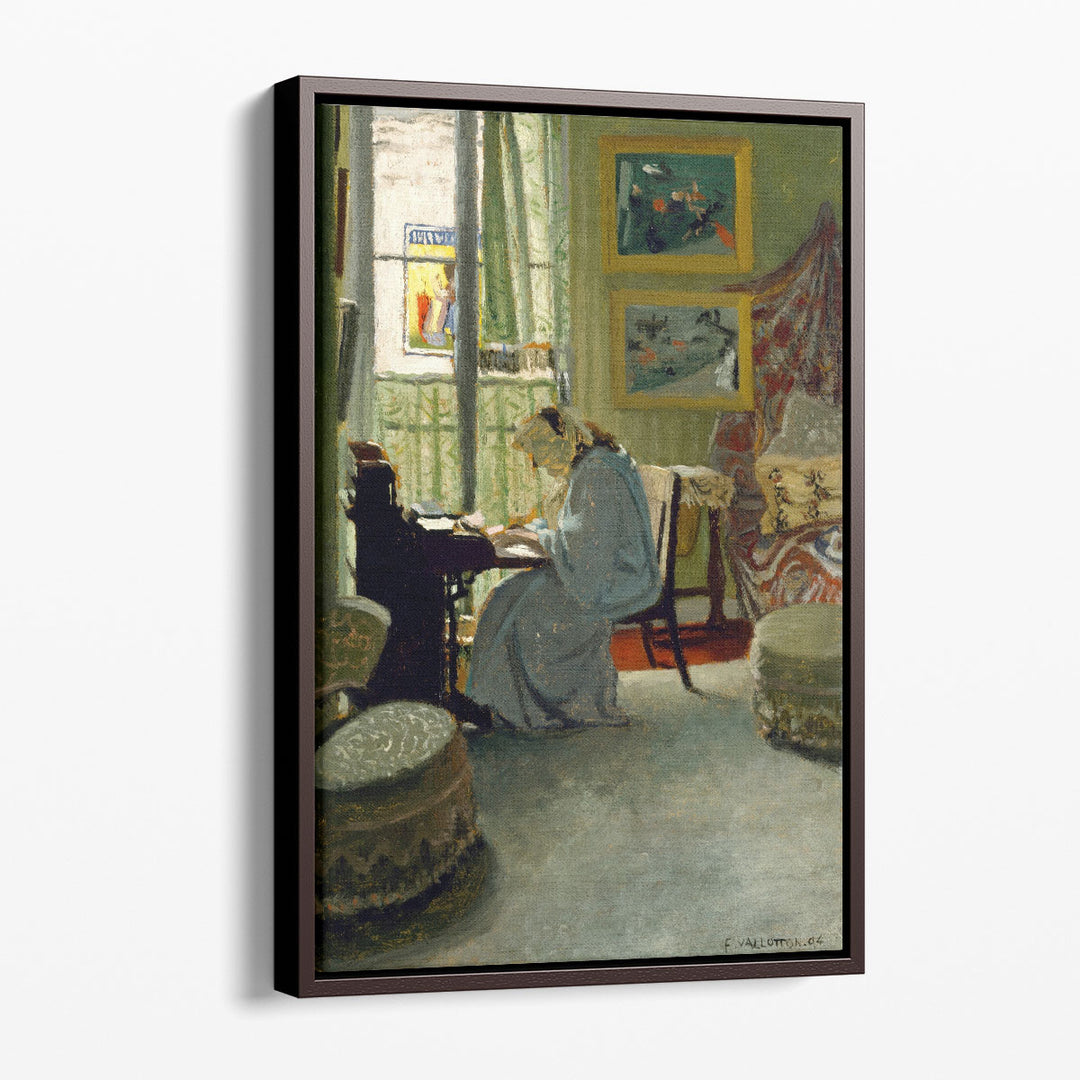 Woman Writing in an Interior, 1904 - Canvas Print Wall Art