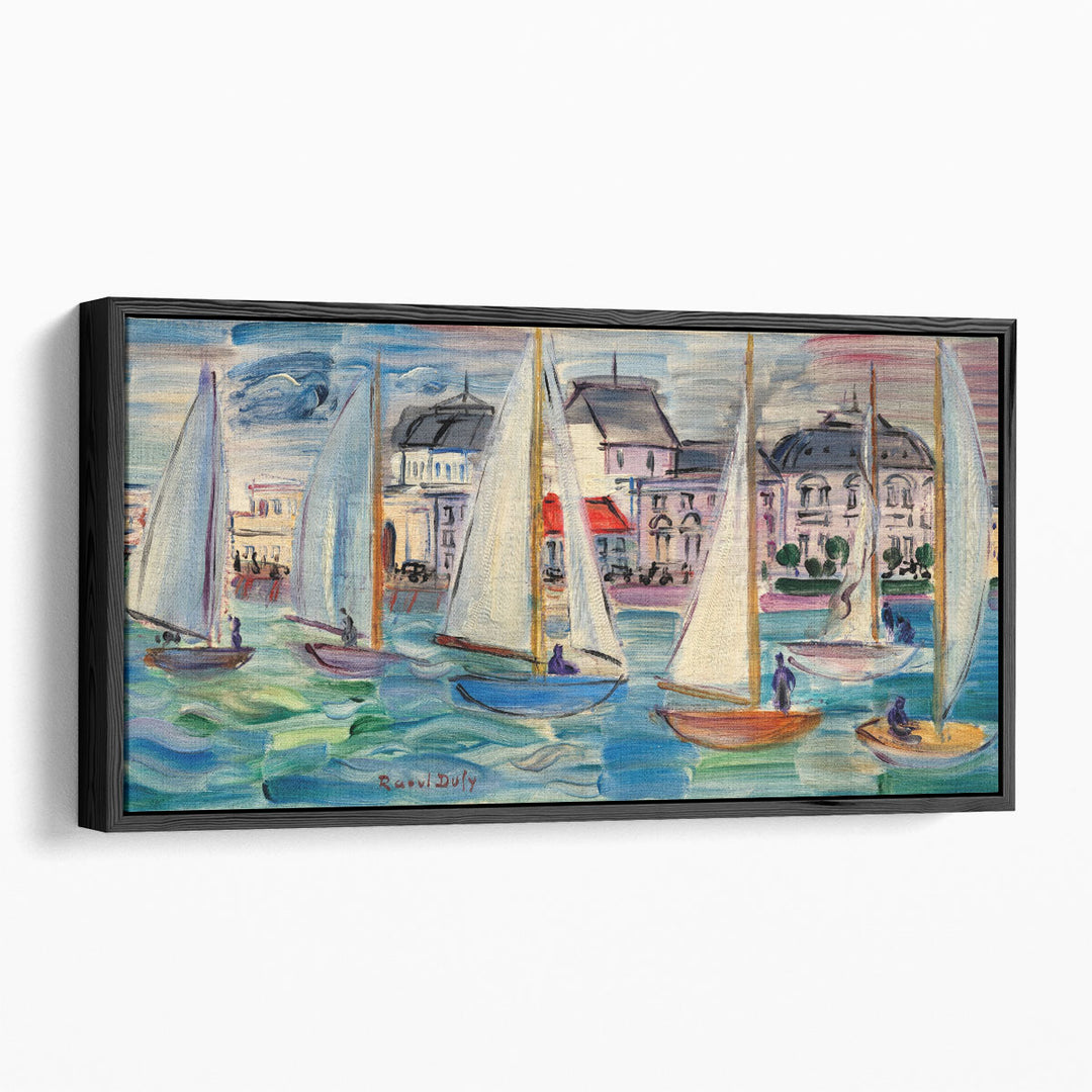 Régates à Deauville, 1934 - Canvas Print Wall Art