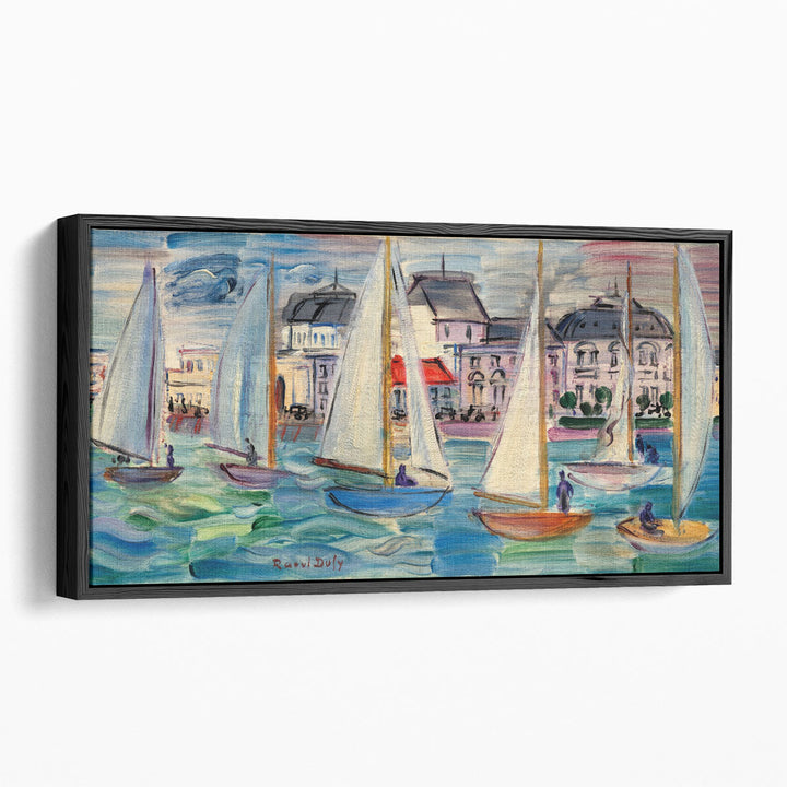 Régates à Deauville, 1934 - Canvas Print Wall Art